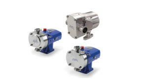 Rotary lobe pumps